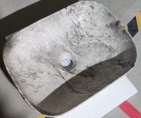 Раковина накладна MIXXUS PREMIUM DIVERSE-0113 MARBLE 455х325х135mm (MP6544)