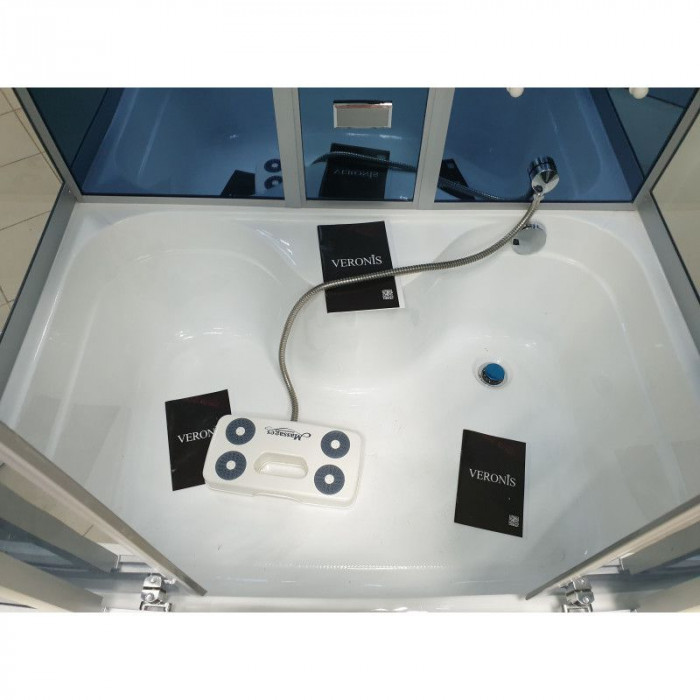 Душовий бокс Veronis BV-5-51 (GR) 125х88х220