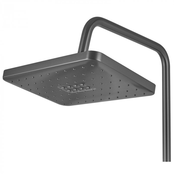 Душова колона Armata BCF-009-J Graphite зі змішувачем з кнопковим перемикачем, 3 режими (CH6507)