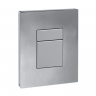 Панель змиву Koer KT-0607-01 157x198x10mm пластикова, кнопка квадратна (колір хром) (KR5344)