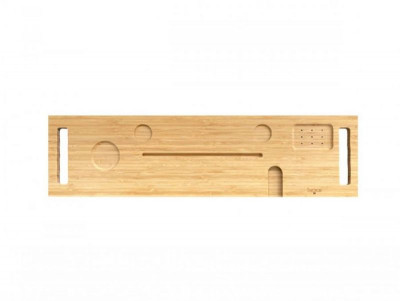 Полиця до ванни COMA 85x22 дерев'яна