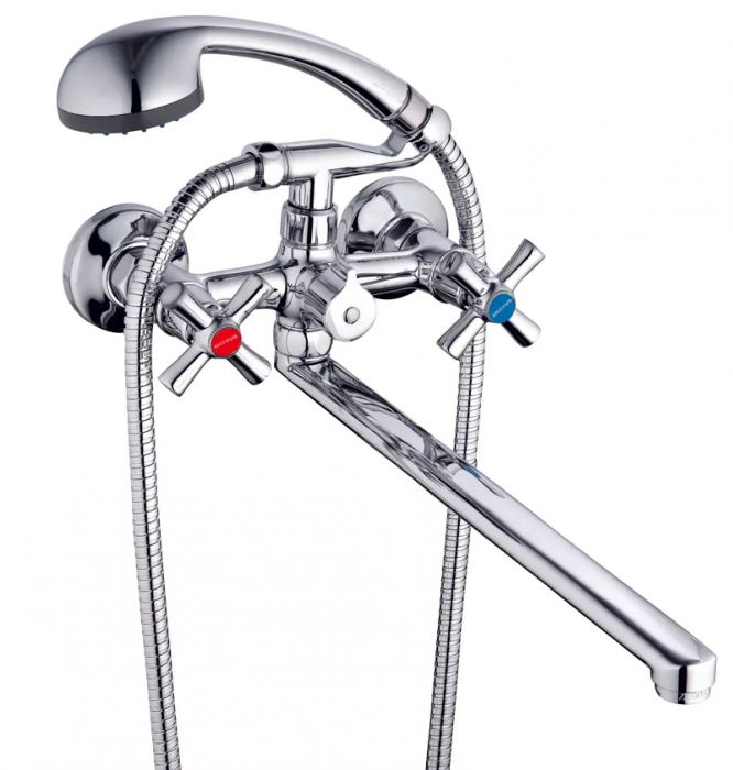 Змішувач для ванни Mixxus DMT7-B722 (плоский вилив) (MI6439)