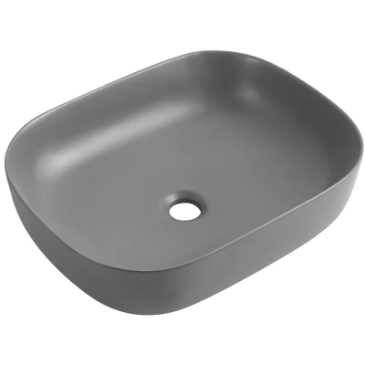 Раковина накладна Mixxus Premium DIVERSE-0115 GRAY 490x395x135mm (MP6650)