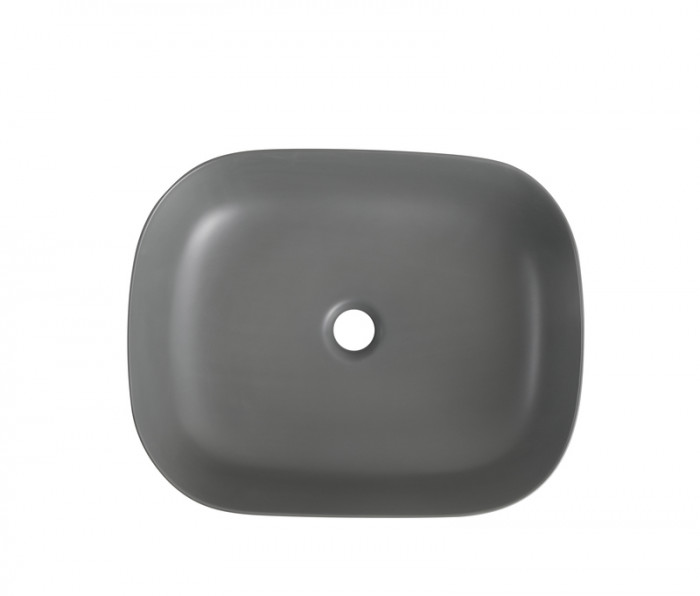 Раковина накладна Mixxus Premium DIVERSE-0115 GRAY 490x395x135mm (MP6650)