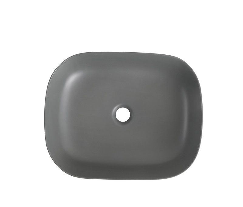 Раковина накладна MIXXUS PREMIUM DIVERSE-0115 GRAY 490x395x135mm (MP6650)