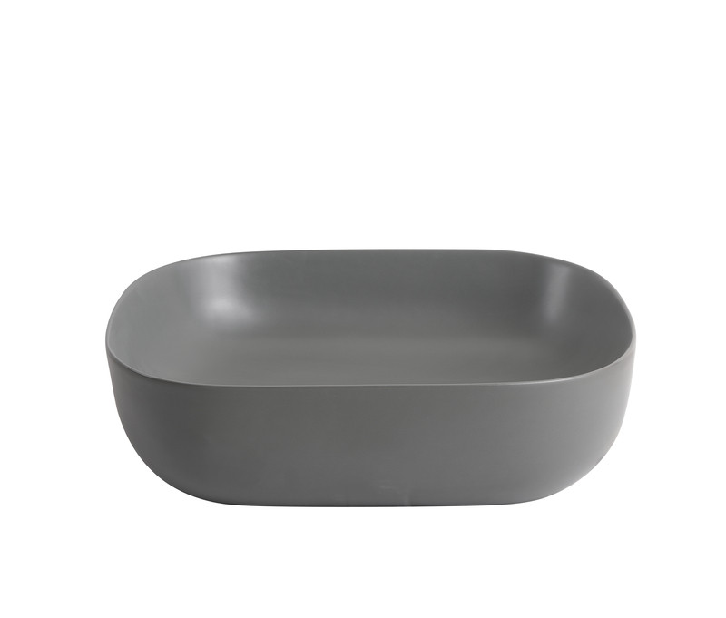 Раковина накладна MIXXUS PREMIUM DIVERSE-0115 GRAY 490x395x135mm (MP6650)