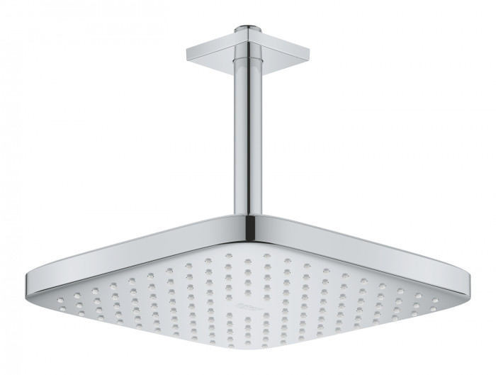 Верхній душ з стельовим кронштейном Grohe Tempesta Cube (26688000)