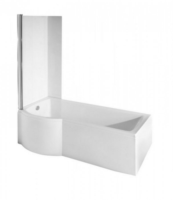 Ванна акрилова INSPIRO 160х70 Ліва (соло) без ніг