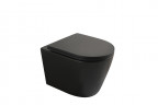 Комплект: MIXXUS PREMIUM BEVEL-SET-2101 BLACK Унітаз система змиву TORNADO 1.0+ Інсталяція KOER KT-0404 + панель KT-0604-05 BLACK MAT (MP6669)