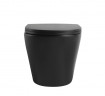 Комплект: MIXXUS PREMIUM BEVEL-SET-2101 BLACK Унітаз система змиву TORNADO 1.0+ Інсталяція KOER KT-0404 + панель KT-0604-05 BLACK MAT (MP6669)
