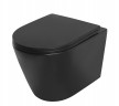 Комплект: MIXXUS PREMIUM BEVEL-SET-2101 BLACK Унітаз система змиву TORNADO 1.0+ Інсталяція KOER KT-0404 + панель KT-0604-05 BLACK MAT (MP6669)