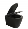 Комплект: MIXXUS PREMIUM BEVEL-SET-2101 BLACK Унітаз система змиву TORNADO 1.0+ Інсталяція KOER KT-0404 + панель KT-0604-05 BLACK MAT (MP6669)