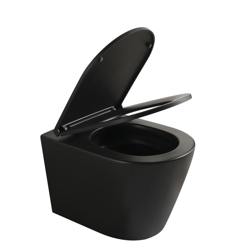 Комплект: MIXXUS PREMIUM BEVEL-SET-2101 BLACK Унітаз система змиву TORNADO 1.0+ Інсталяція KOER KT-0404 + панель KT-0604-05 BLACK MAT (MP6669)