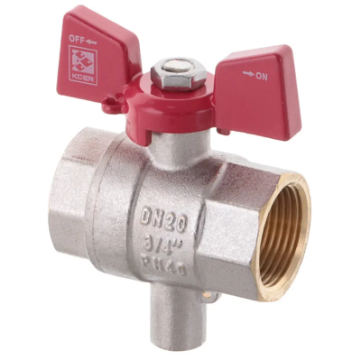 Кран ГГМ для підключення датчика температури Koer KR.230 - 3/4&quot; (KR3068)