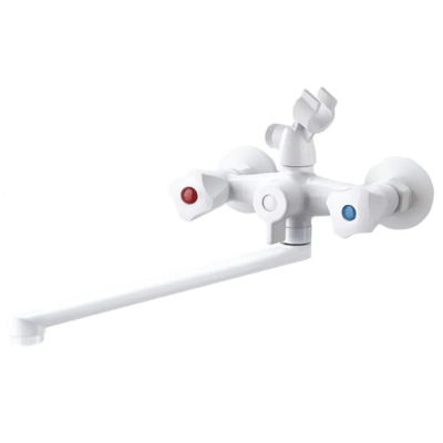 PLAMIX OMEGA-140 EURO SET WHITE (со шлангом, лейкой и кронштейном) (24 шт/ящ)