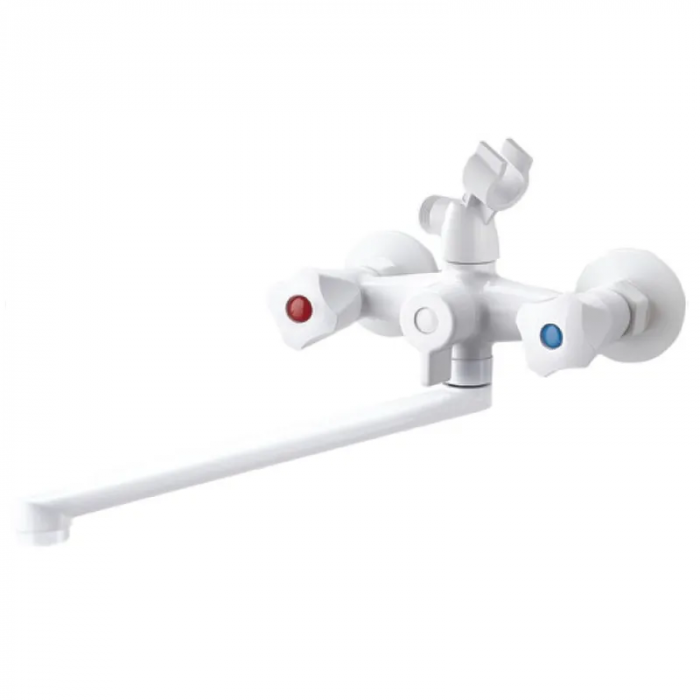 PLAMIX OMEGA-140 EURO SET WHITE (со шлангом, лейкой и кронштейном) (24 шт/ящ)