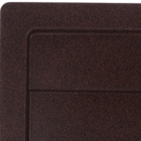 Мийка кухонна Zerix ZS-6550S-12 Коричнева (ZX4544)