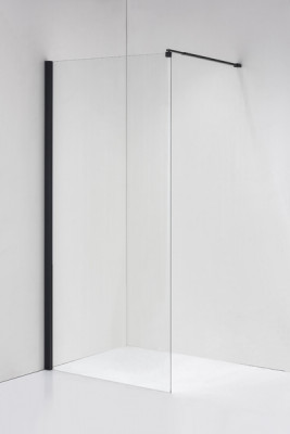 Душова перегородка Atlantis PF-73J Black 120х190