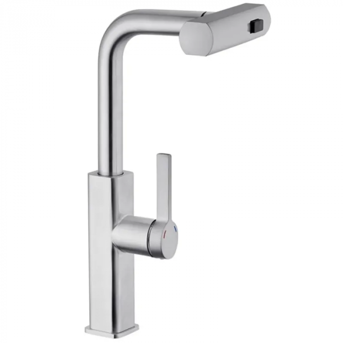 Змішувач для кухні з висувним виливом Mixxus Premium HAMMER 014 (MI6953)