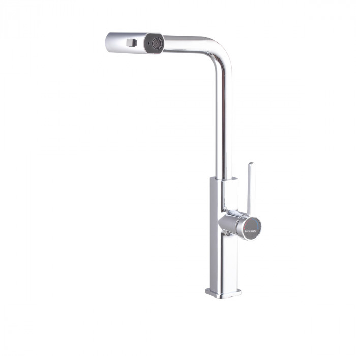 Змішувач для кухні з висувним виливом Mixxus Premium HAMMER 014 (MI6953)