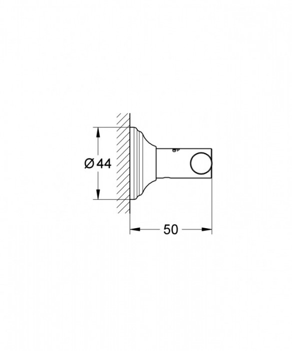 Гачок для халату Grohe Essentials Authentic (40656001)