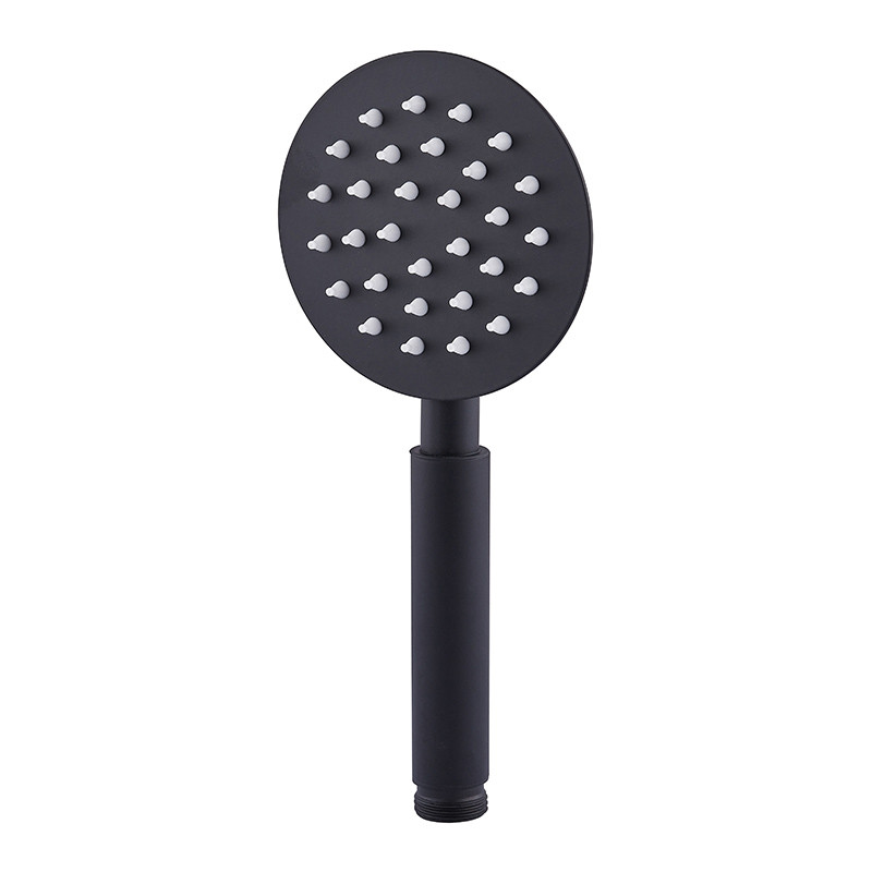 Лійка для душу Mixxus SH-01.SUS Black з нерж. сталі (MI6119)