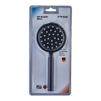 Лійка для душу Mixxus SH-01.SUS Black з нерж. сталі (MI6119)
