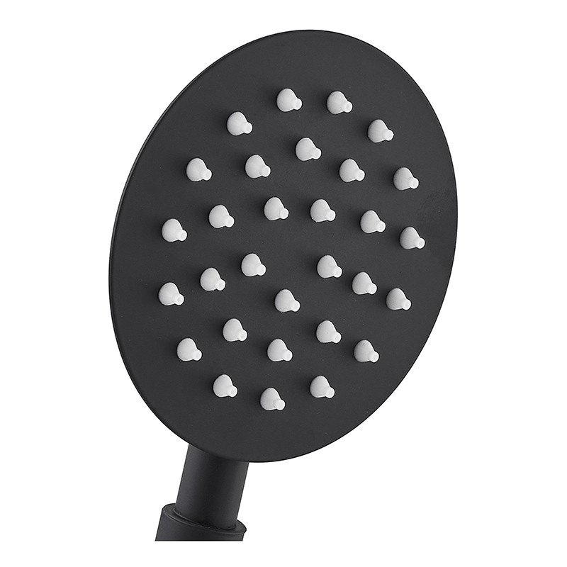 Лійка для душу Mixxus SH-01.SUS Black з нерж. сталі (MI6119)