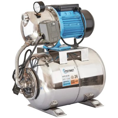 Насосна станція Vodomet Auto JSS100 1&quot; (корпус - нерж, бак - нерж)