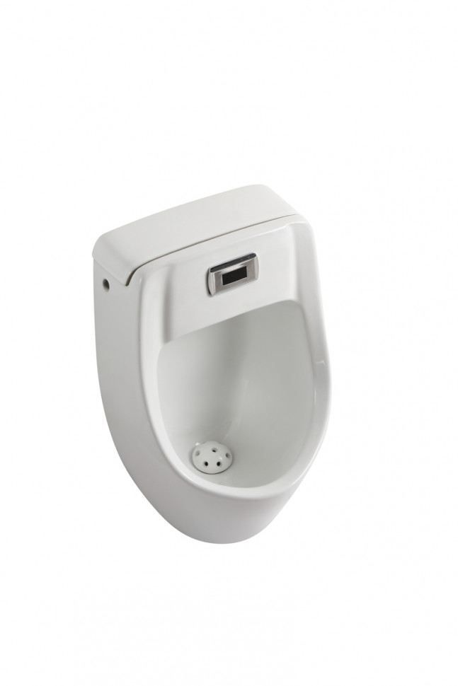 Пісуар підвісний Mixxus Premium BEVEL-1002 330x245x545mm з ІЧ-датчиком автоматичного змиву (MP6662)