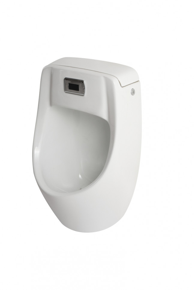 Пісуар підвісний Mixxus Premium BEVEL-1002 330x245x545mm з ІЧ-датчиком автоматичного змиву (MP6662)