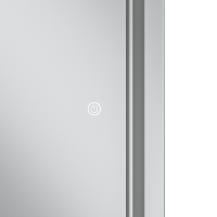 Дзеркало MIXXUS PREMIUM QUADRO MR20-80x60-REVERSE з LED Touch, Anti-fog, димером, рег. яскравості (MP6619)