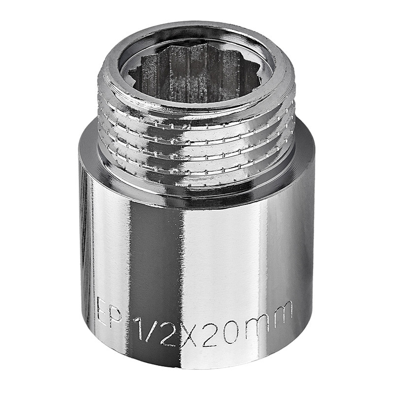Подовжувач Europroduct EP.E020.Chr - 1/2"MF-20мм хром (EP6123)