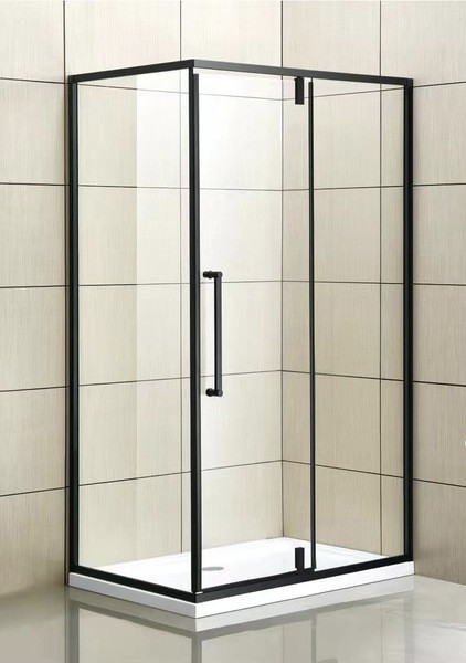 Душевая кабина Veronis KN-16-12 БЕЗ ПОДДОНА Черный профиль 120х80х190