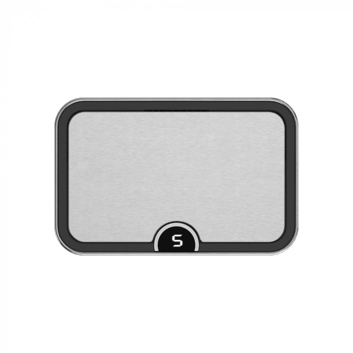 Відро для сміття сенсорне прямокутне Koer TC-020212-02 12 л колір нержавійка (KR5584)