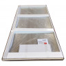 Душова перегородка Koer SR SP02-100x200-TR-07 Walk-In прозоре скло Easy Clean 8мм, графіт (KR5397)