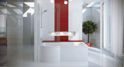 Ванна акрилова INSPIRO 170х70 Ліва (соло) без ніг