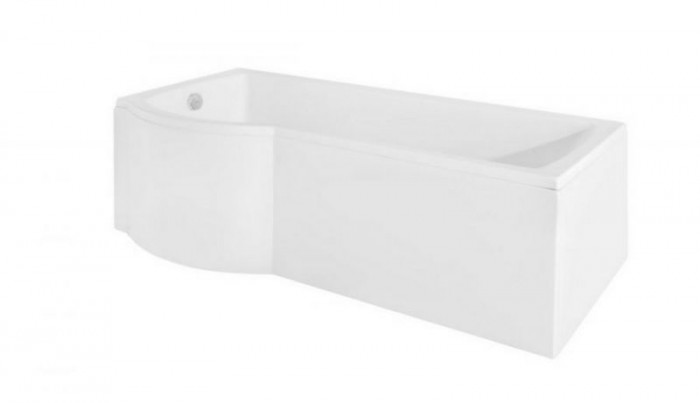 Ванна акрилова INSPIRO 170х70 Ліва (соло) без ніг