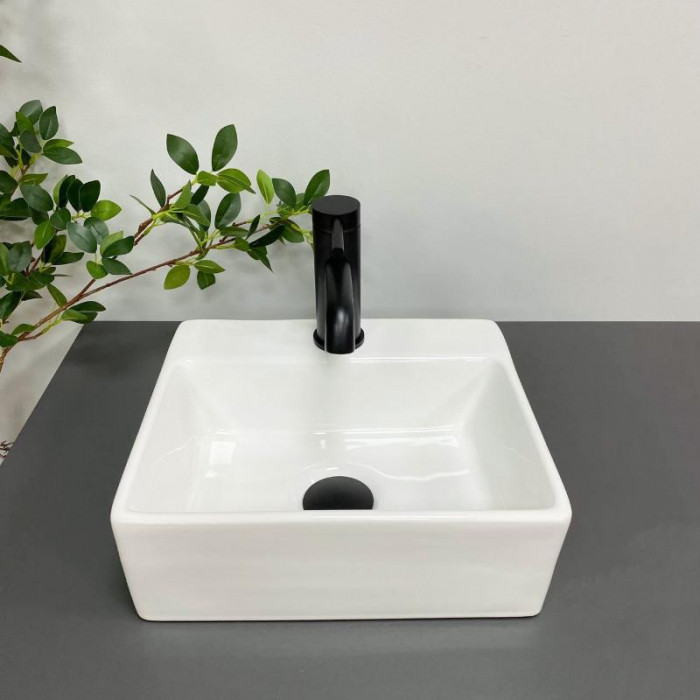 Умивальник (раковина) VBI KOMO WHITE накладний підвісний