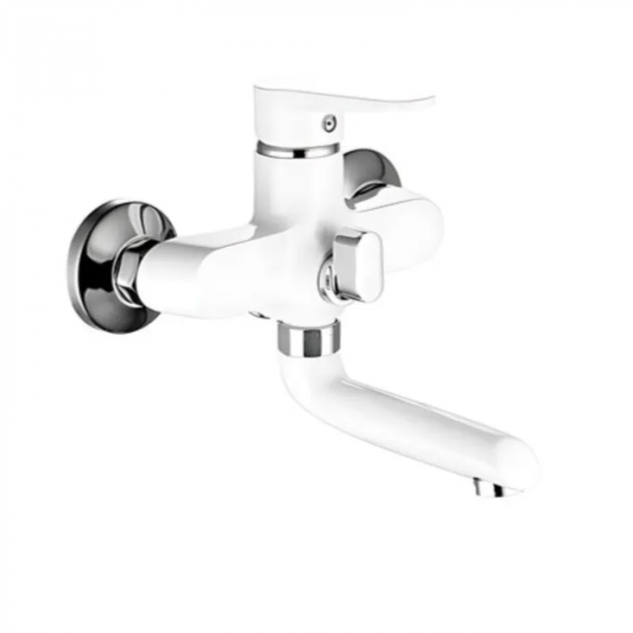 Змішувач для ванни Mixxus Elvis 009 (EURO) WHITE (MI6585)