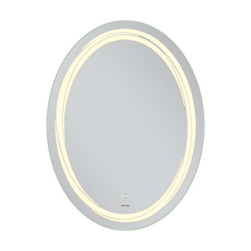Дзеркало MIXXUS PREMIUM WAVE MV04-60x80 з LED Touch, Anti-fog, димером (3-6,5kK) (MP6636)