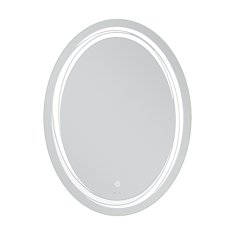 Дзеркало MIXXUS PREMIUM WAVE MV04-60x80 з LED Touch, Anti-fog, димером (3-6,5kK) (MP6636)
