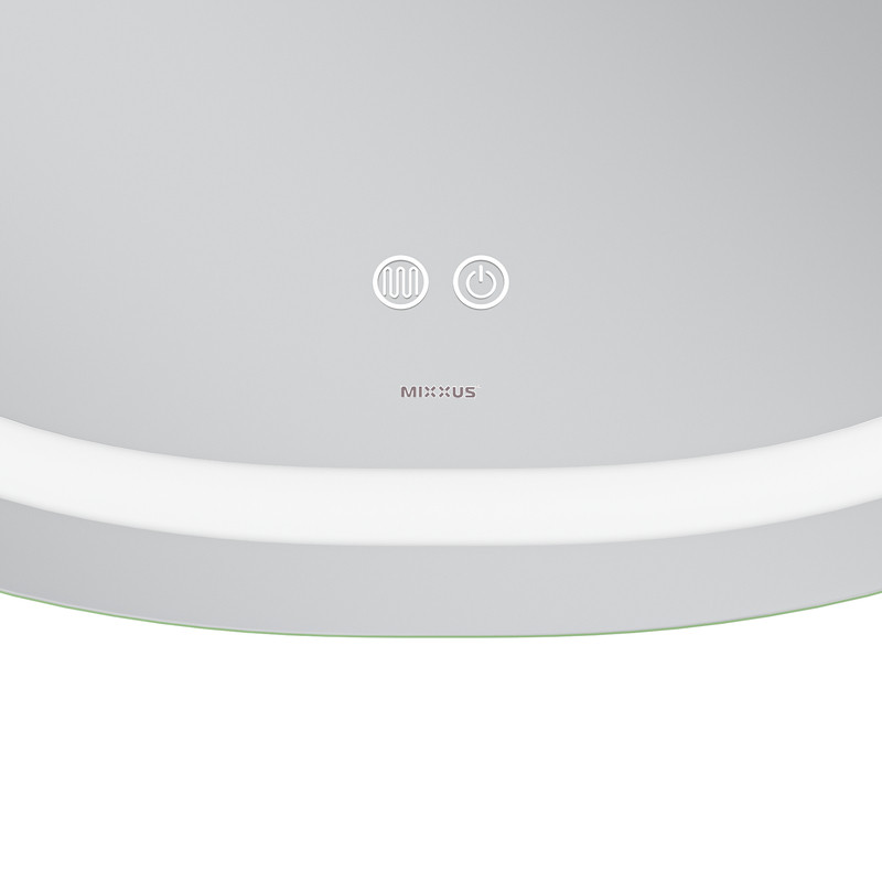 Дзеркало MIXXUS PREMIUM DIVERSE MR16-70x70 з LED Touch, Anti-fog, димером (3-6,5kK) (MP6640)