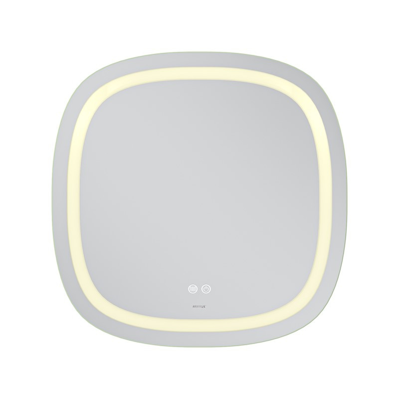 Дзеркало MIXXUS PREMIUM DIVERSE MR16-70x70 з LED Touch, Anti-fog, димером (3-6,5kK) (MP6640)