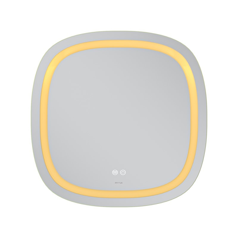 Дзеркало MIXXUS PREMIUM DIVERSE MR16-70x70 з LED Touch, Anti-fog, димером (3-6,5kK) (MP6640)