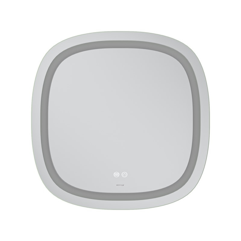 Дзеркало MIXXUS PREMIUM DIVERSE MR16-70x70 з LED Touch, Anti-fog, димером (3-6,5kK) (MP6640)