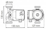 Насос циркуляційний відцентр. Koer KP.GRS-25/4-130 (KP0250)
