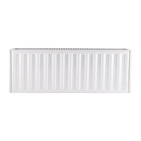 Сталевий радіатор KOER 22x500x2000B (3860 Вт, 48,53 кг, нижнє підключення, з термоклапаном) (RAD096)