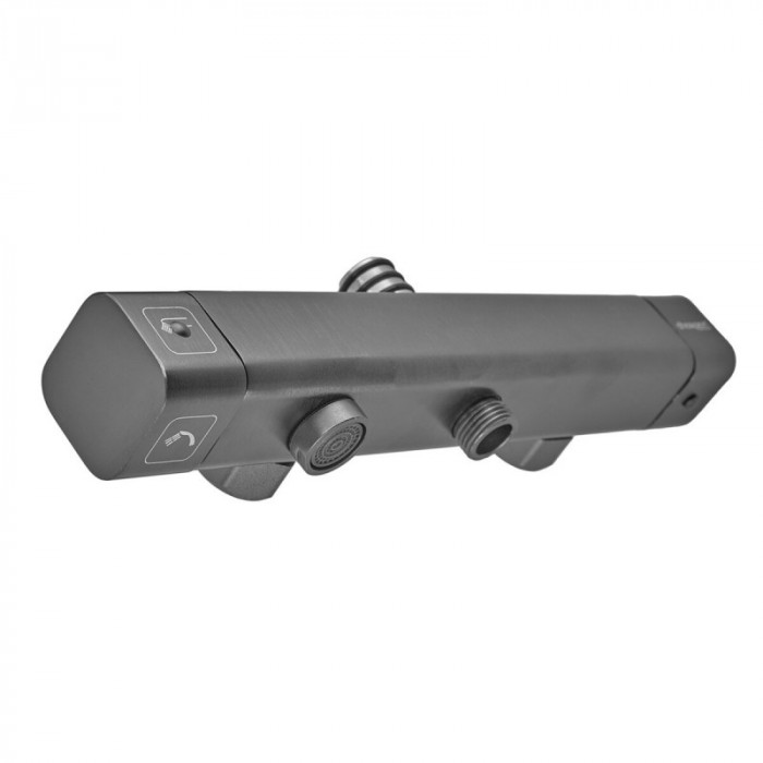 Душова колона зі змішувачем з алюмінію CHAMPION PBC-009-J GRAPHITE, 3 режими (CH6548)