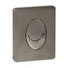 Панель змиву Koer KT-0606-07 157x198x10mm пластикова, кнопка закруглена (колір графіт) (KR5712)
